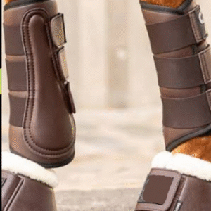 Heavy-Duty brown Leg Boots